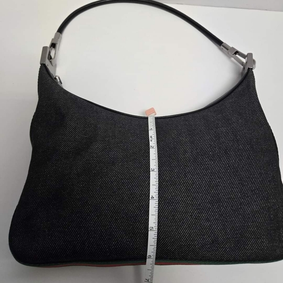 Authentic Gucci Orphidia Hobo in denim - Picture 8 of 15